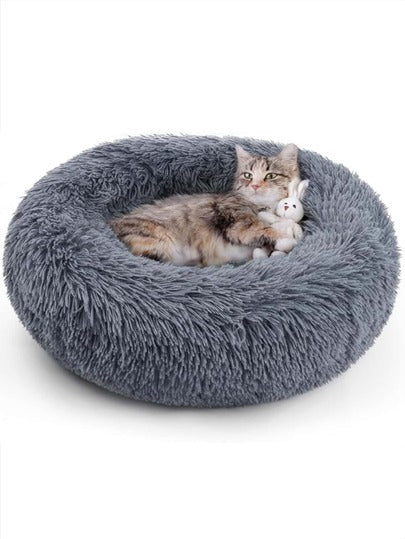 Cama Confortável Circular  para Cães e Gatos (50cm x 50cm)