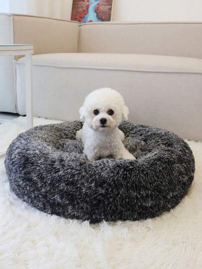 Cama Confortável Circular  para Cães e Gatos (50cm x 50cm)