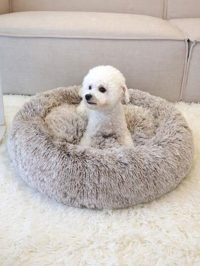 Cama Confortável Circular  para Cães e Gatos (50cm x 50cm)