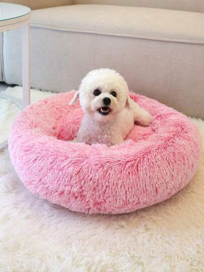 Cama Confortável Circular  para Cães e Gatos (50cm x 50cm)