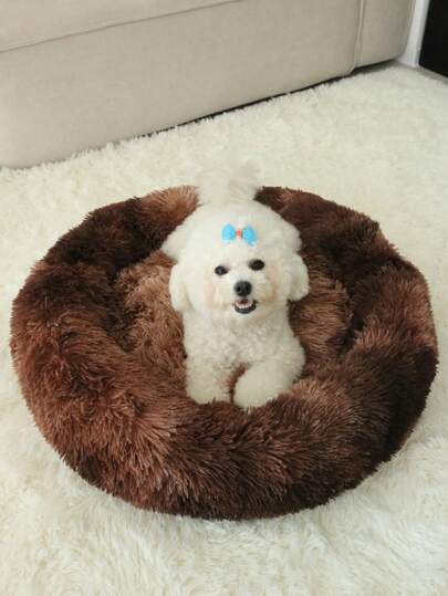 Cama Confortável Circular  para Cães e Gatos (50cm x 50cm)