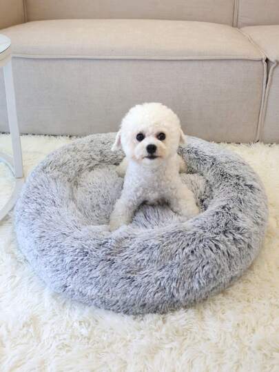 Cama Confortável Circular  para Cães e Gatos (50cm x 50cm)